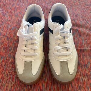 No Boundaries White and Gray Men's Sneakers